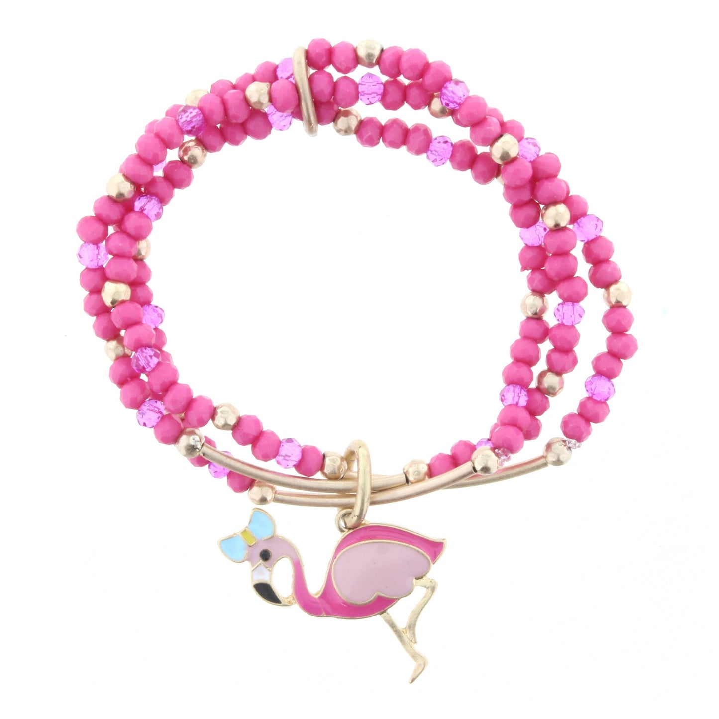 Girls Beaded Stretch Bracelet