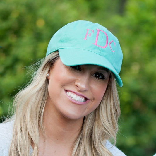 Monogram Baseball Hat