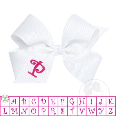 Monogrammed Bow