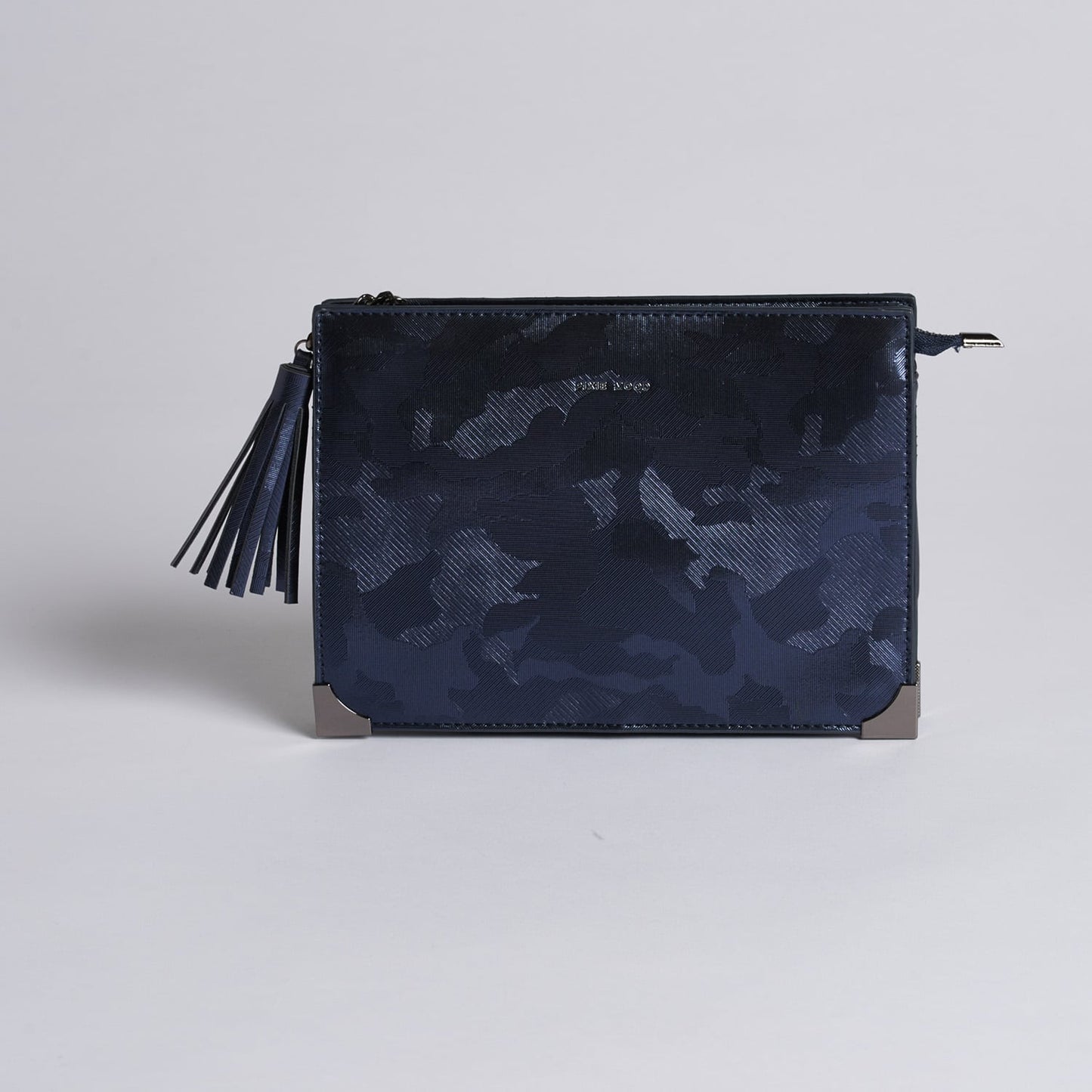 Renee Metallic Camo Clutch