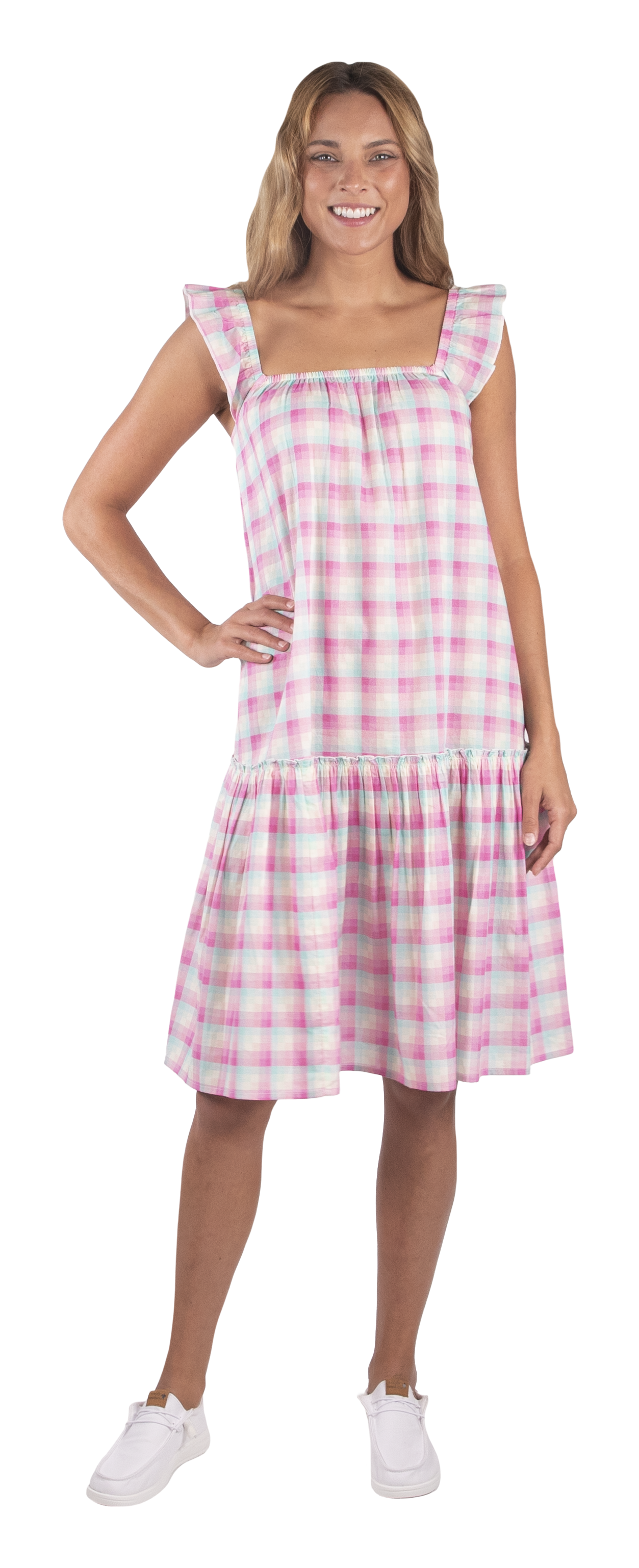 Simply southern shop plaid dress