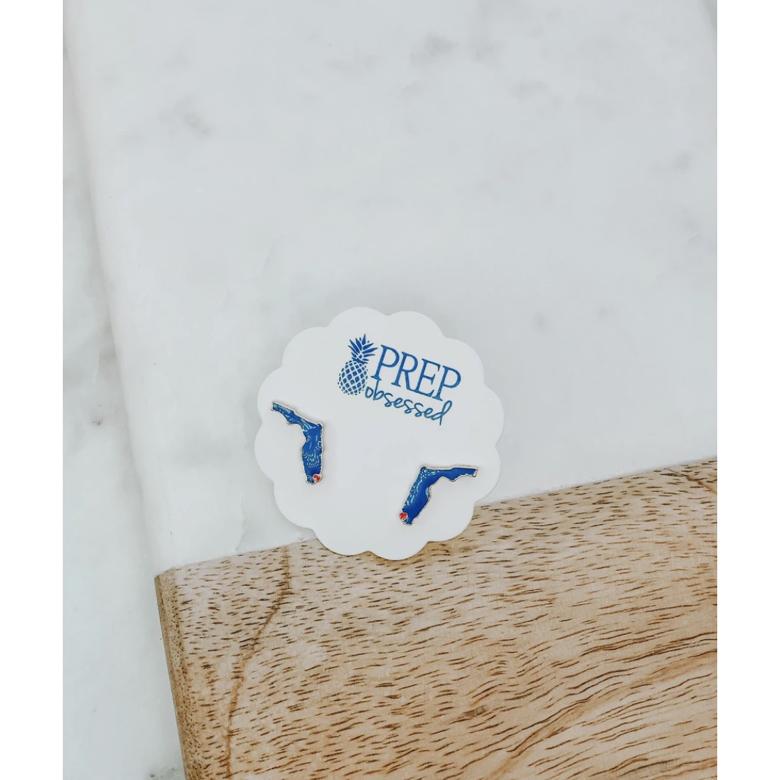 State of Florida Enamel Studs
