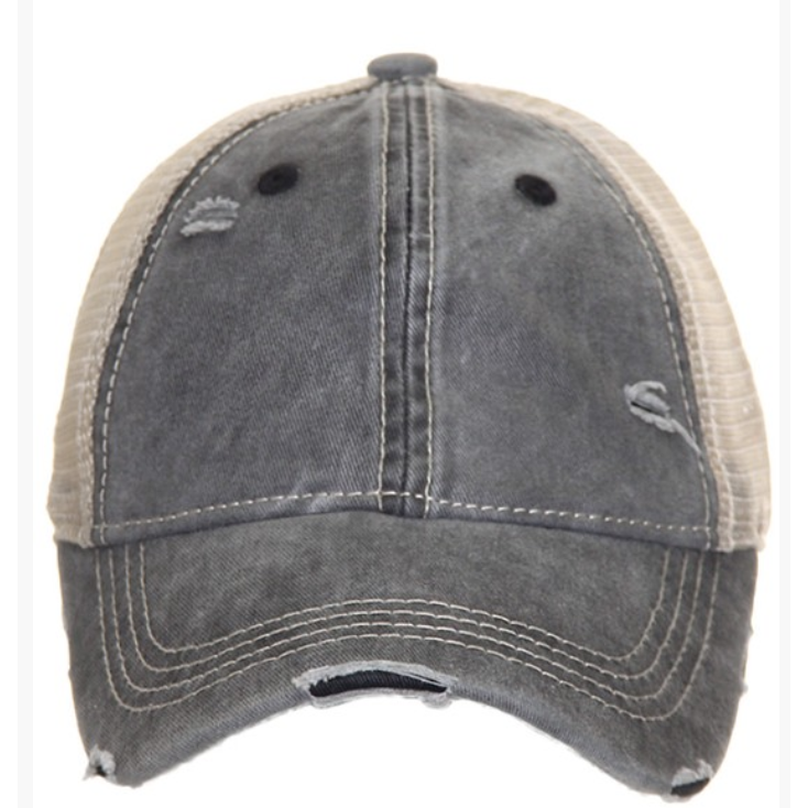 Monogrammed Pony Cap