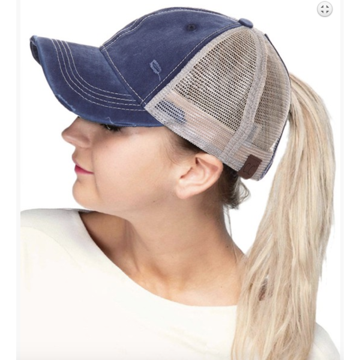 Monogrammed Pony Cap
