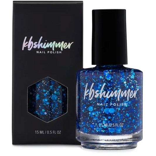 I Got a Crush on Blue Nail Polish