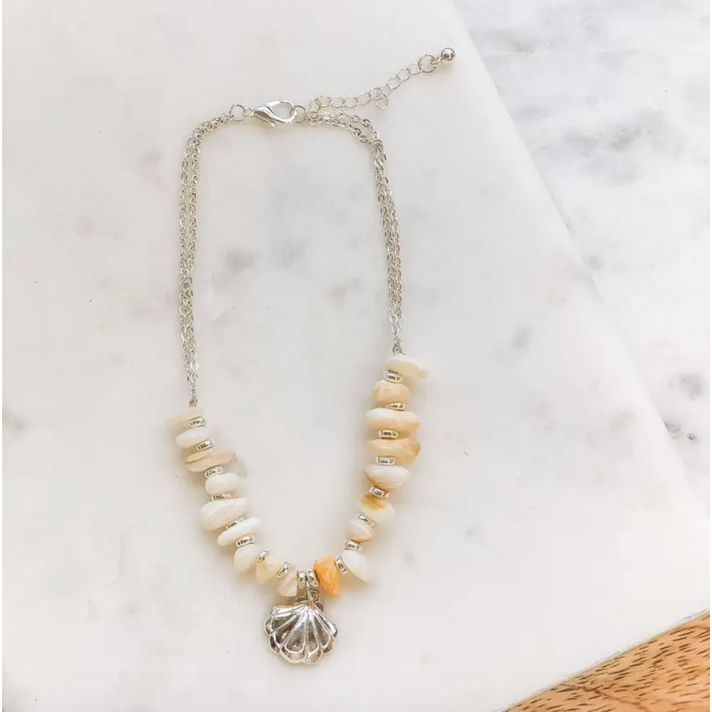 Sea Shell Beaded Anklet