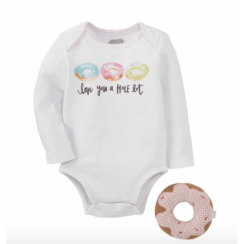 Food Knit Rattle Gift Set