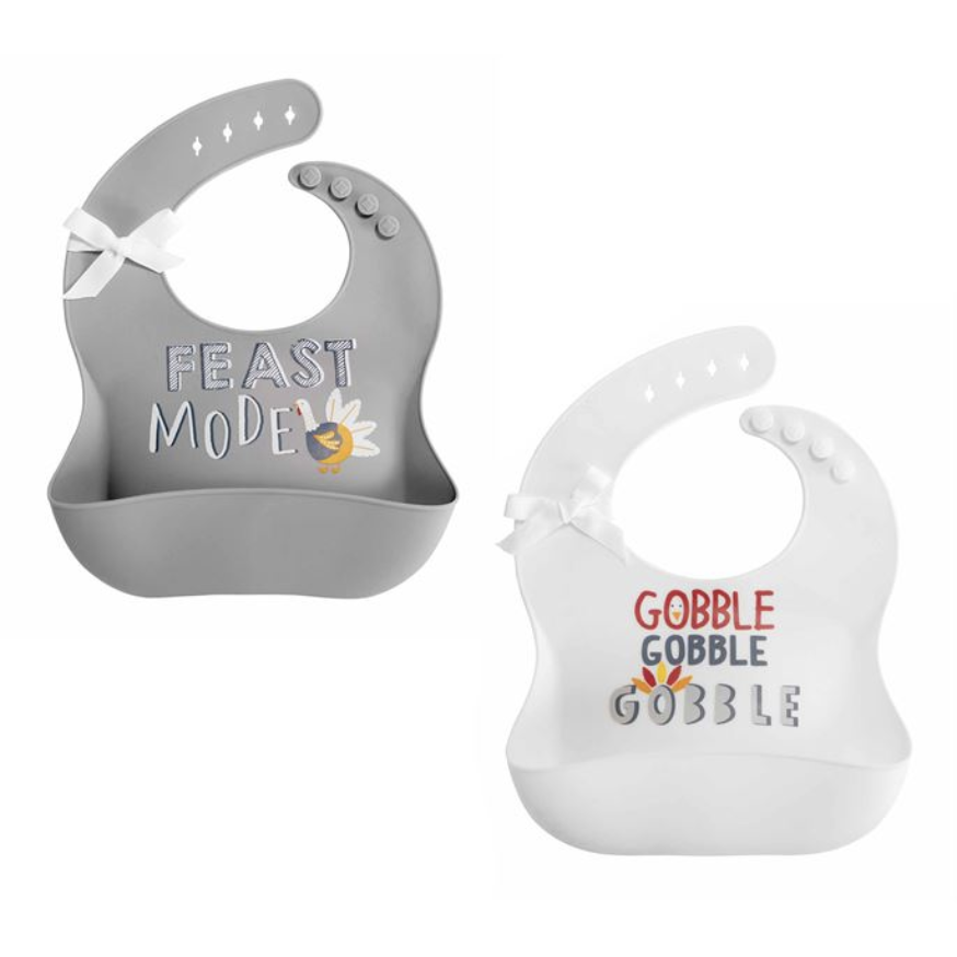 Thanksgiving Silicone Bibs
