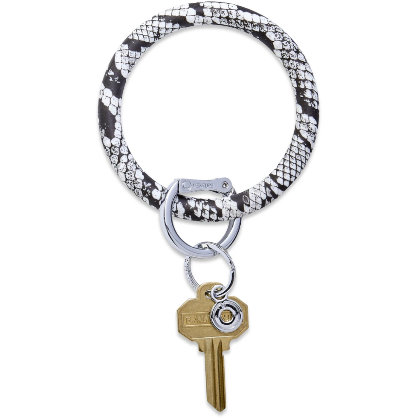 Print Silicone Big O Key Rings