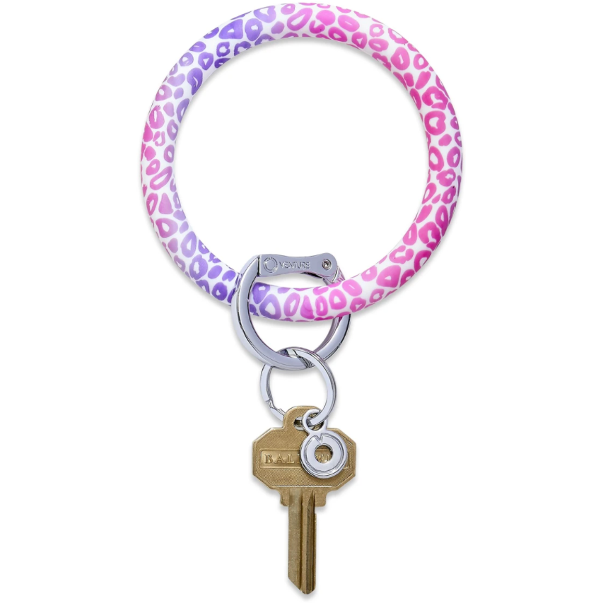 Print Silicone Big O Key Rings