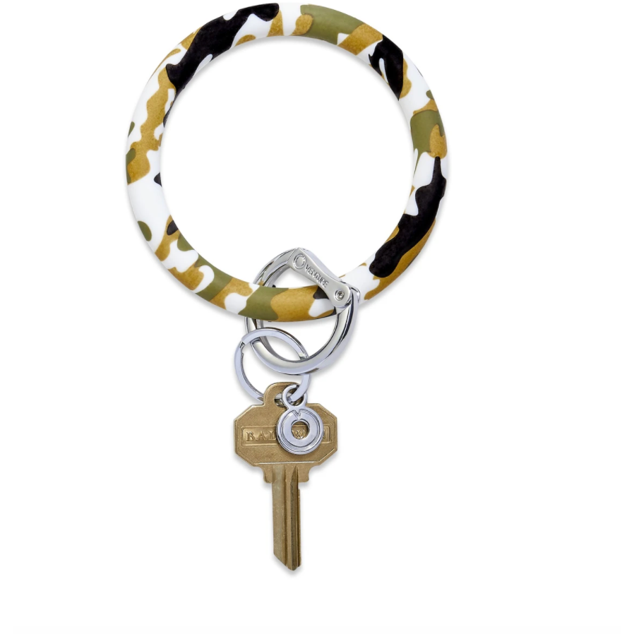 Print Silicone Big O Key Rings