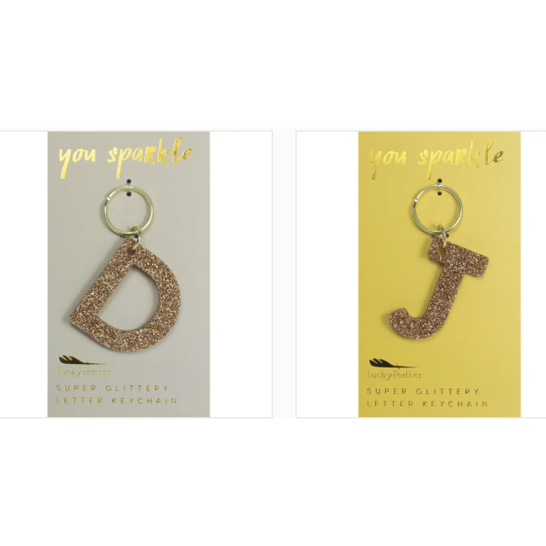 Glitter Keychain