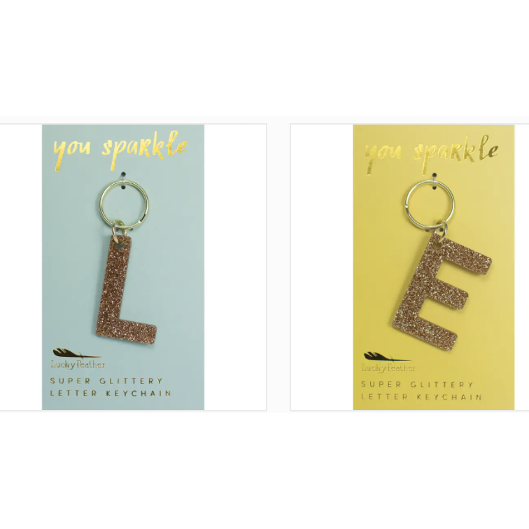 Glitter Keychain