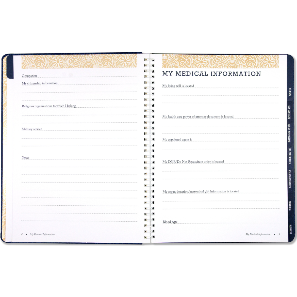 Peace of Mind Planner