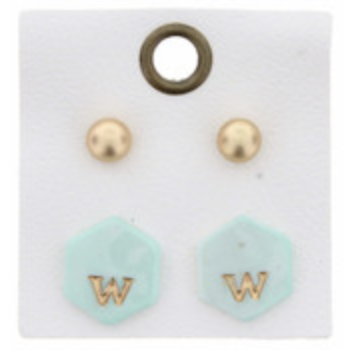 Legacy Initial Earrings
