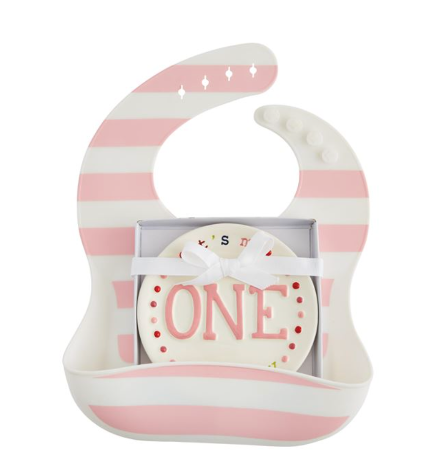 ONE Bib & Plate Set