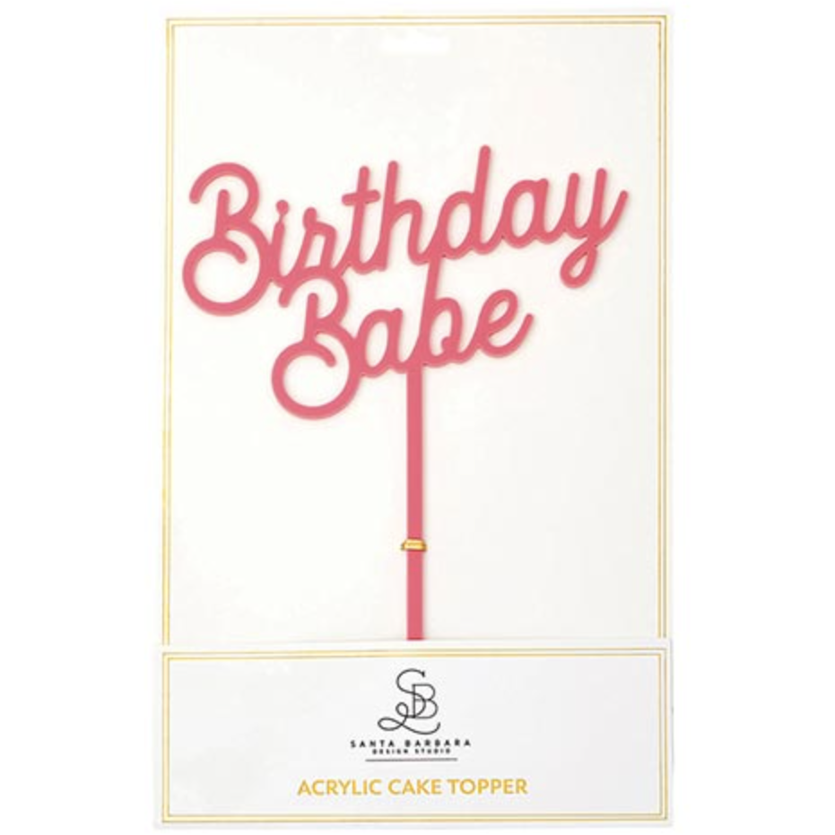 Acrylic Cake Topper