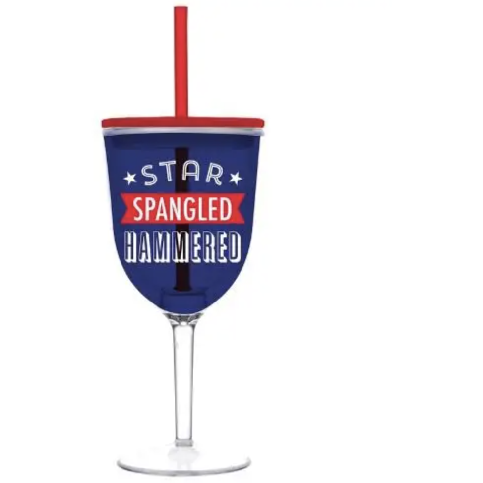 Star Spangled Hammered Wine