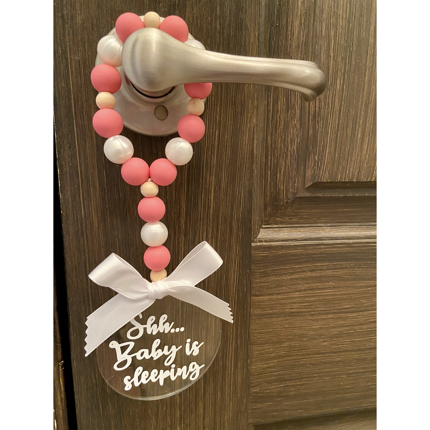 Baby Sleeping Door Hanger by Joseph Grace