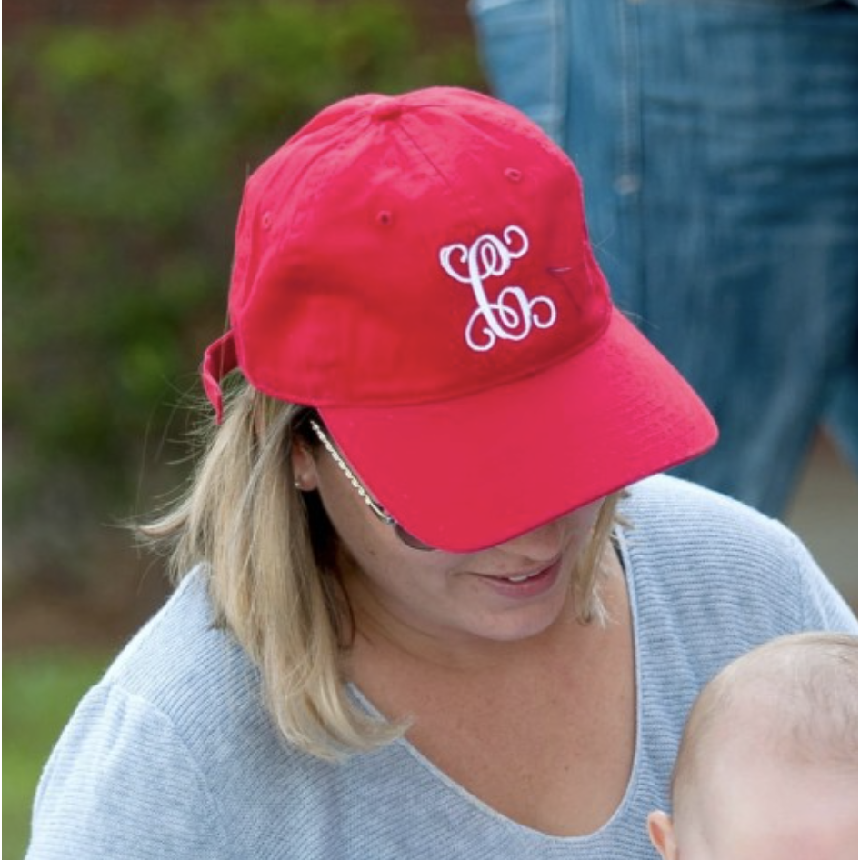 Monogram Baseball Hat