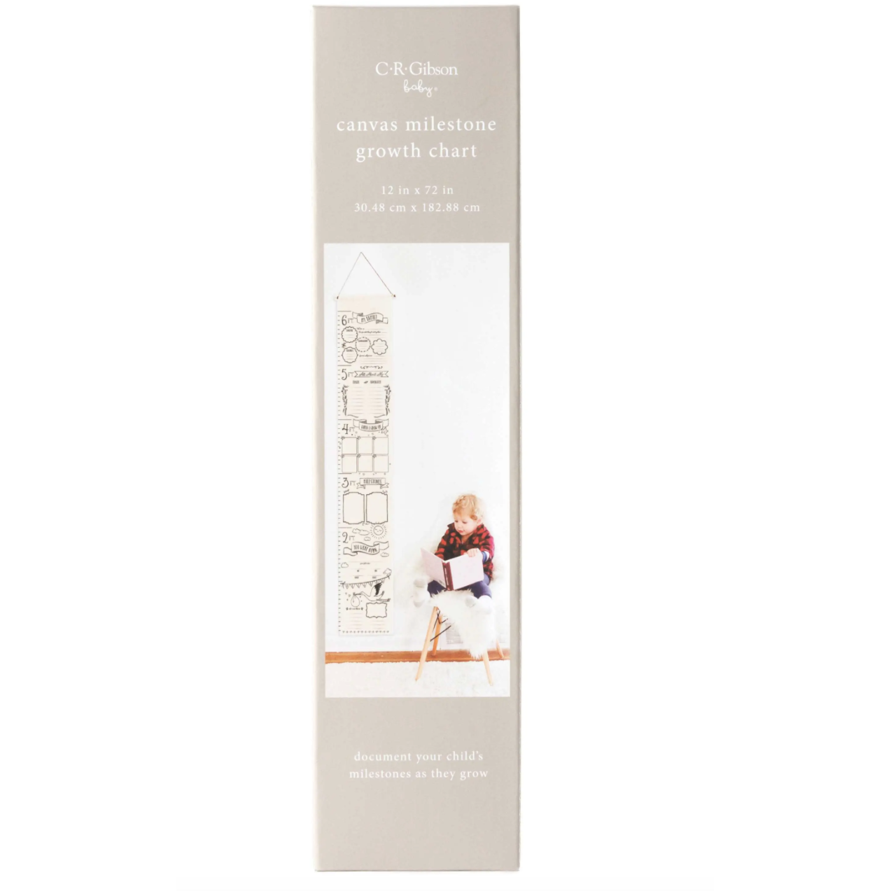 Canvas Milestone Growth Chart