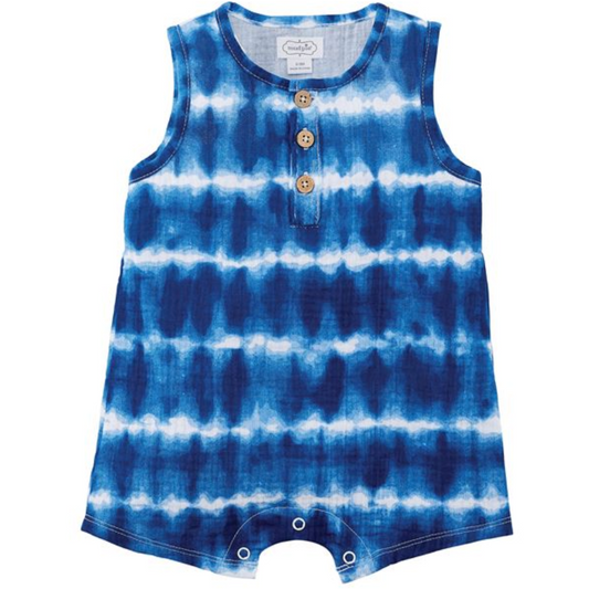 Tie Dye Henley Jon Jon