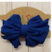 Fabric Headband with XL Bow