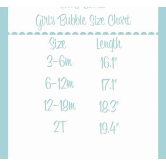 Striped Personalized Angel Sleeve Bubbles