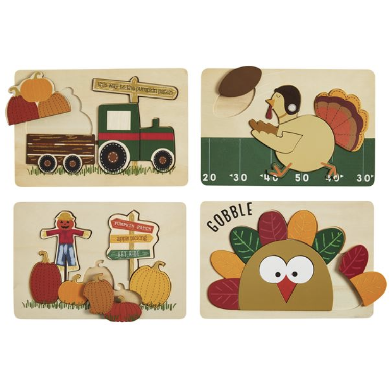 Wood Fall Puzzles