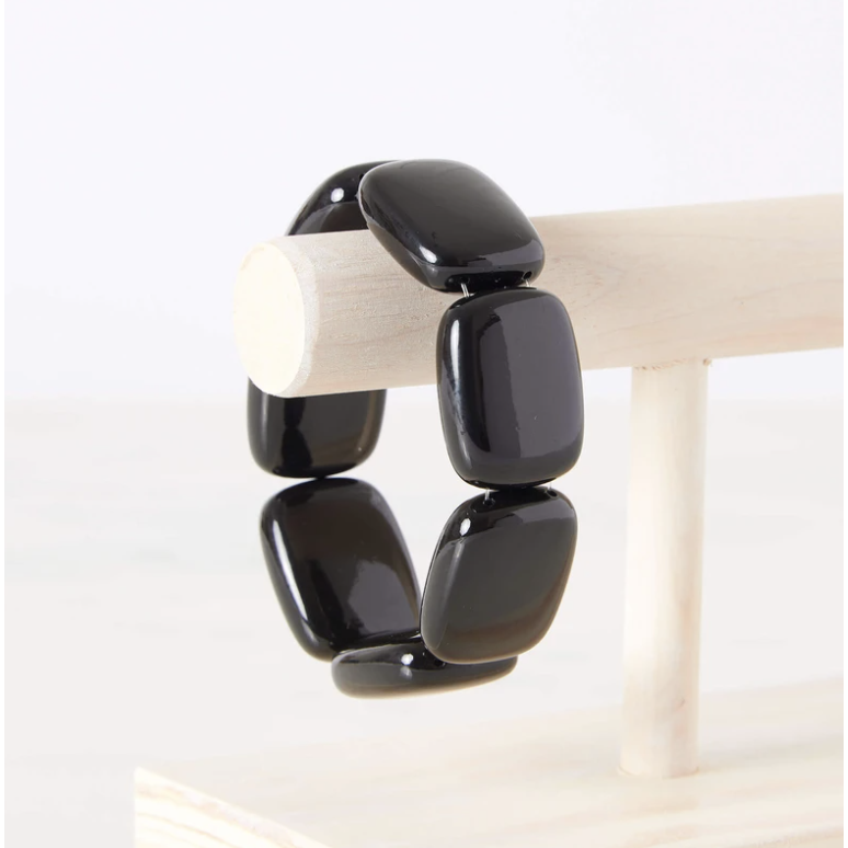 Hot Girls Pearls - Chicklet Bracelet