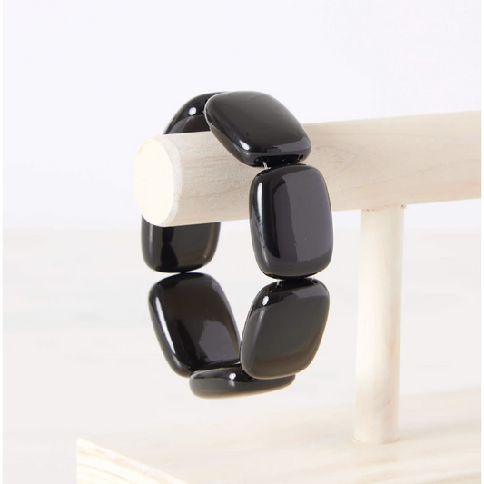 Hot Girls Pearls - Chicklet Bracelet
