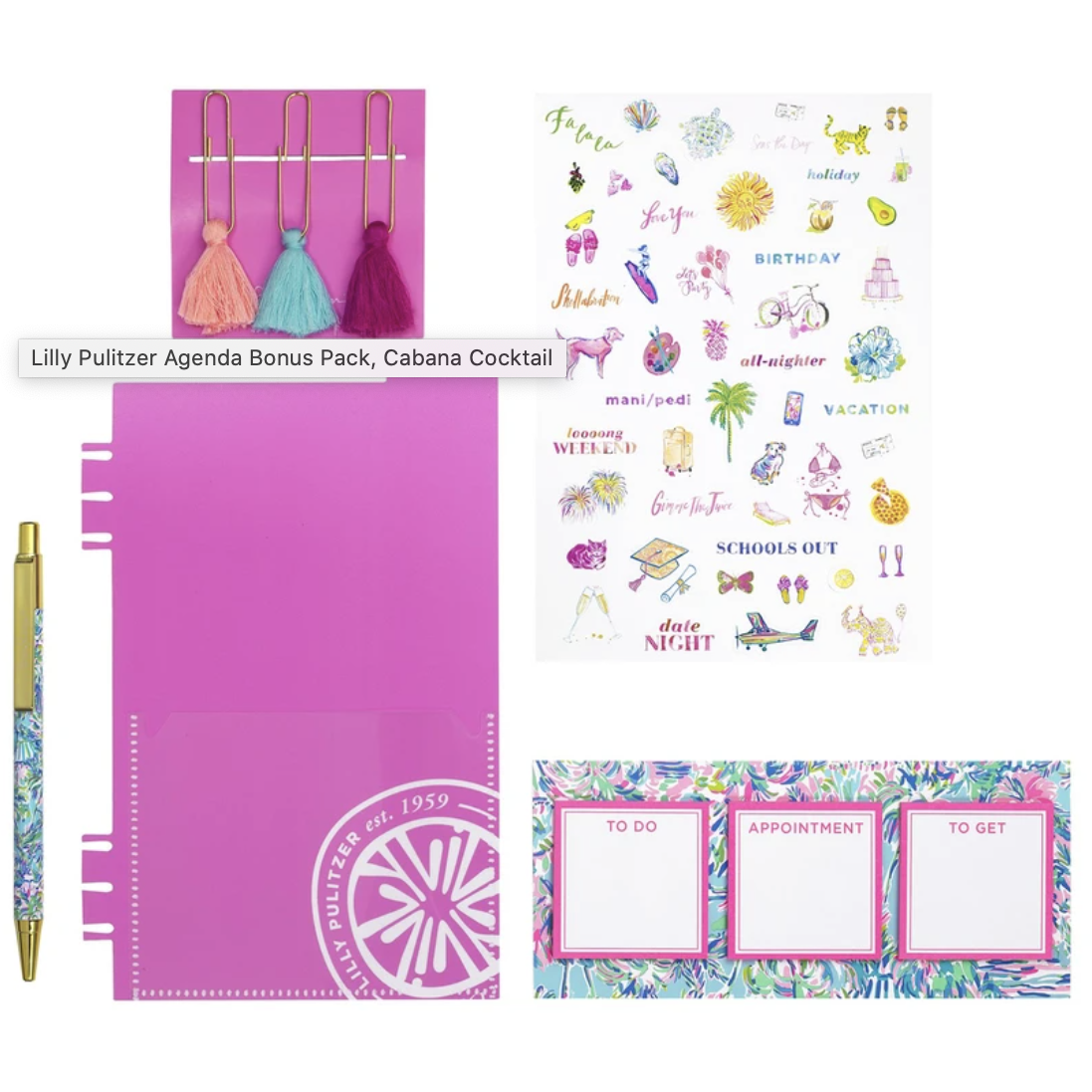 Lilly Agenda Bonus Pack