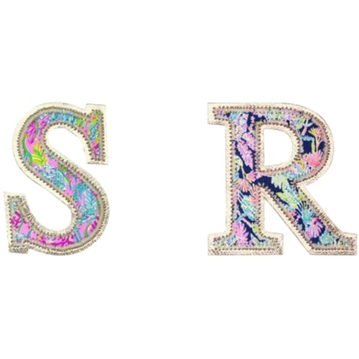 Lilly Pulitzer Monogram Sticker