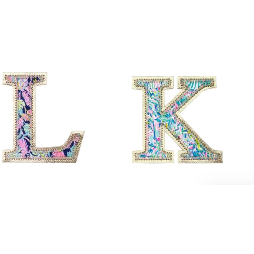 Lilly Pulitzer Monogram Sticker