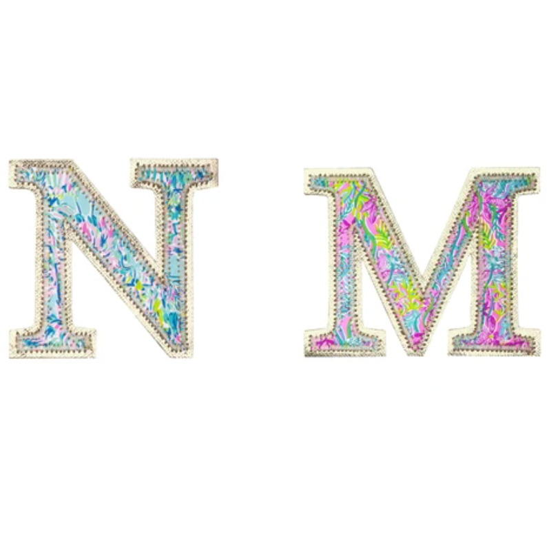 Lilly Pulitzer Monogram Sticker