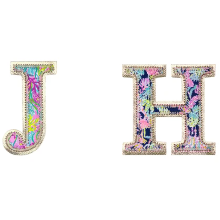 Lilly Pulitzer Monogram Sticker