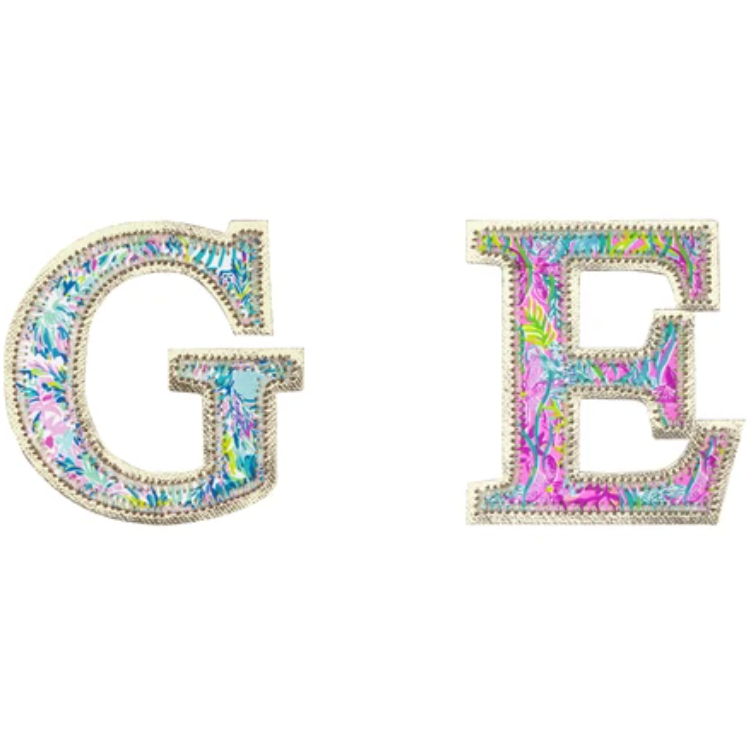 Lilly Pulitzer Monogram Sticker