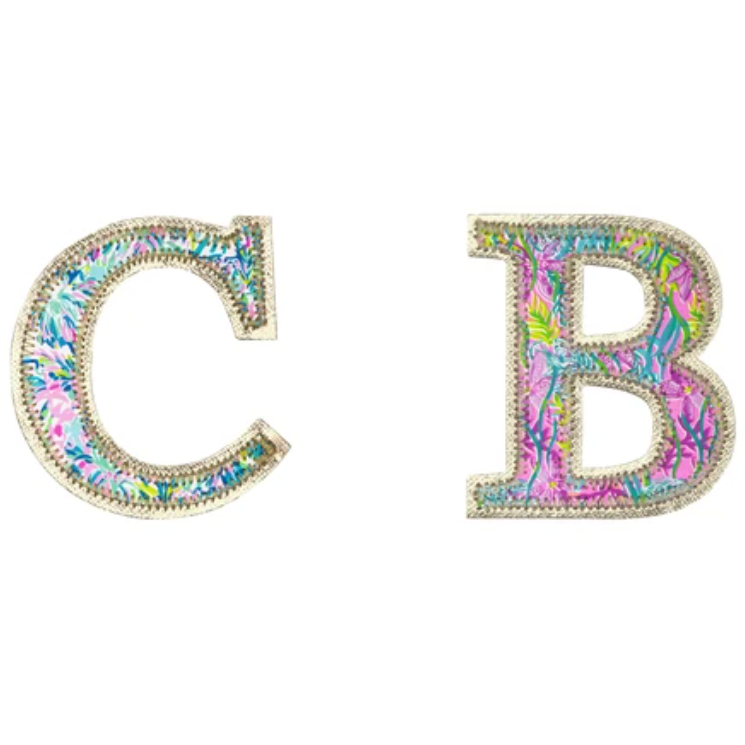 Lilly Pulitzer Monogram Sticker
