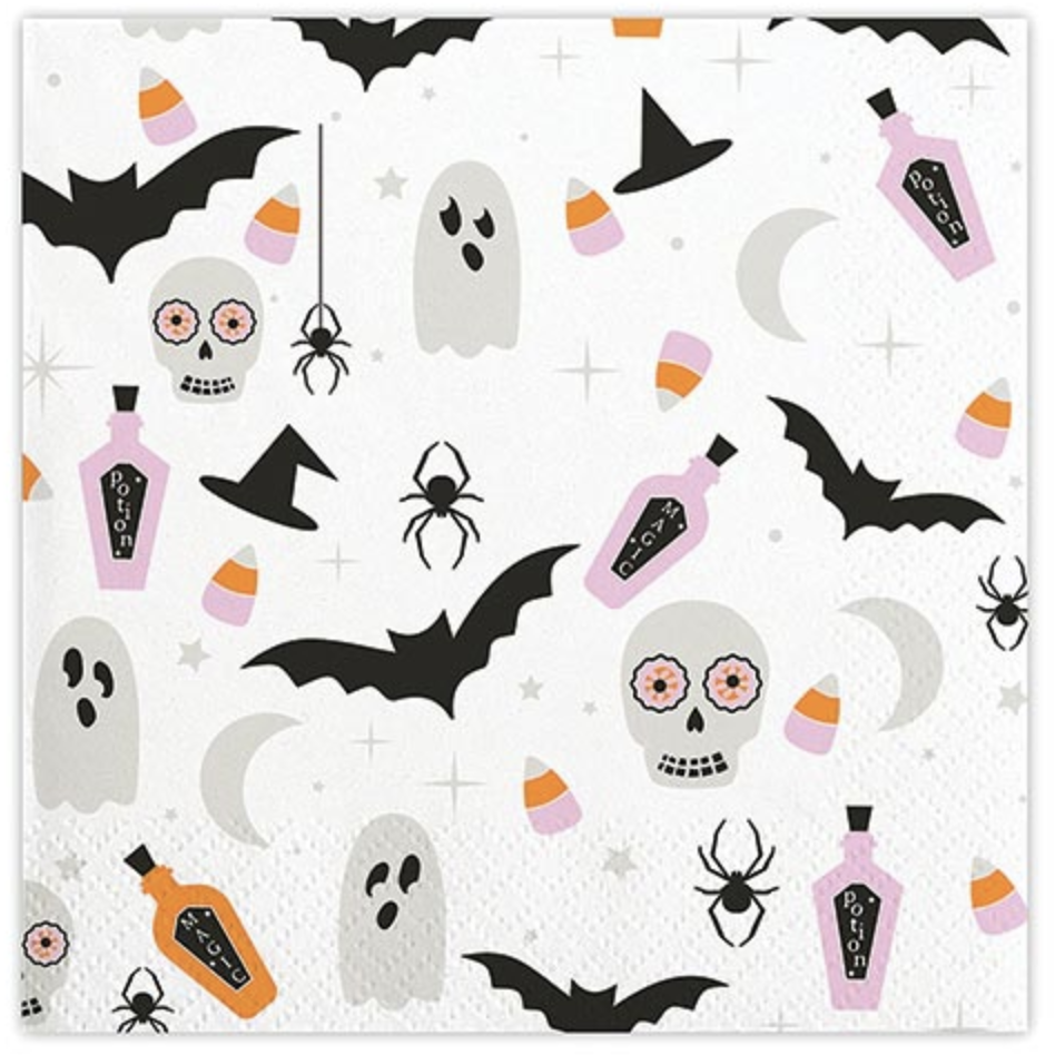 Halloween Multi Print Napkins