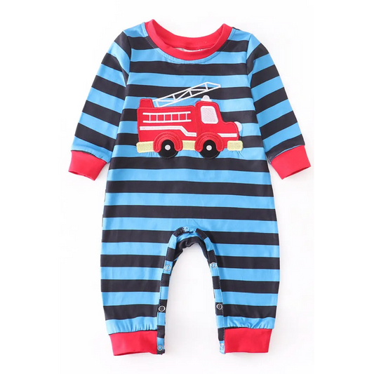 Fire Engine Romper