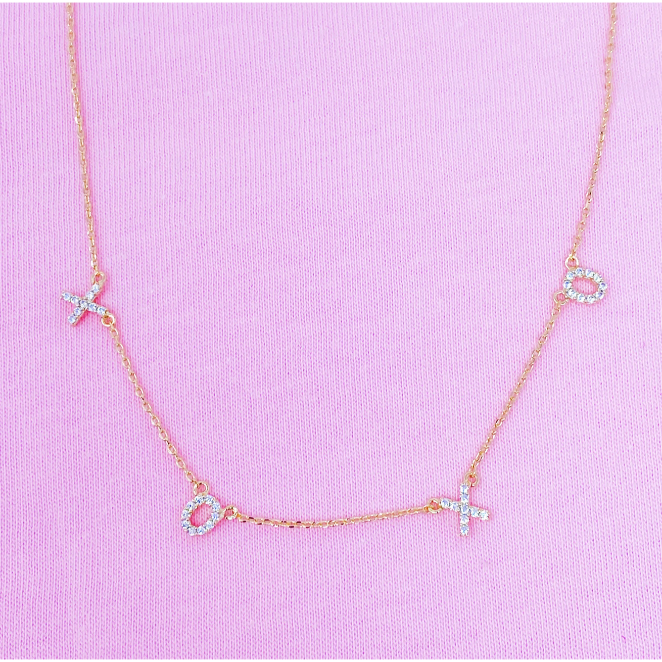 Sparkle xoxo Necklace