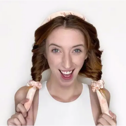 Satin Heatless Curling Set