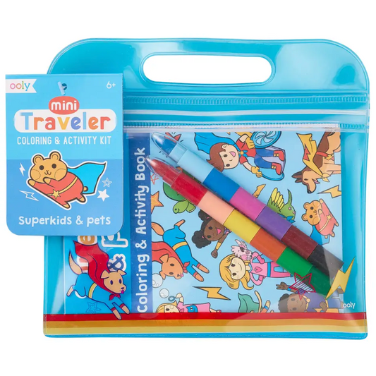 Mini Traveler Coloring & Activity Kit