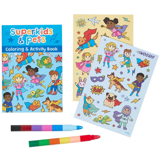 Mini Traveler Coloring & Activity Kit