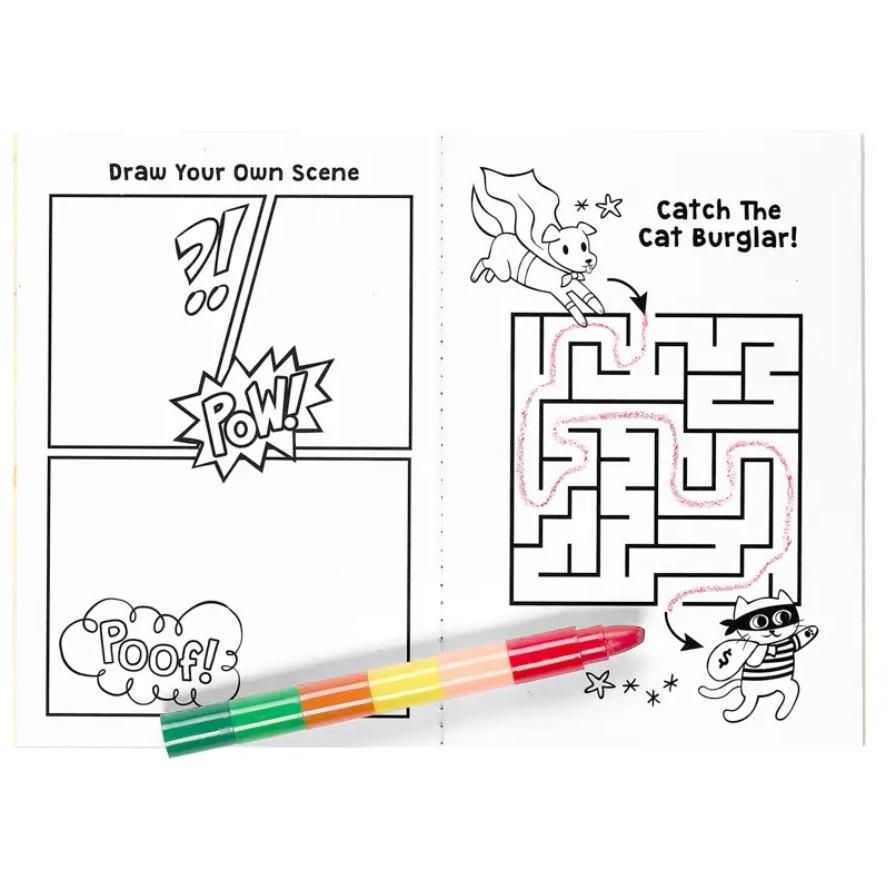 Mini Traveler Coloring & Activity Kit