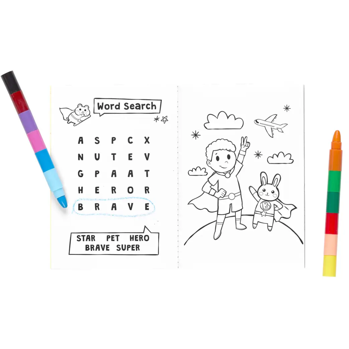 Mini Traveler Coloring & Activity Kit