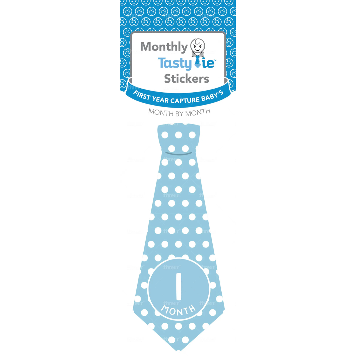 Milestone Tie Stickers