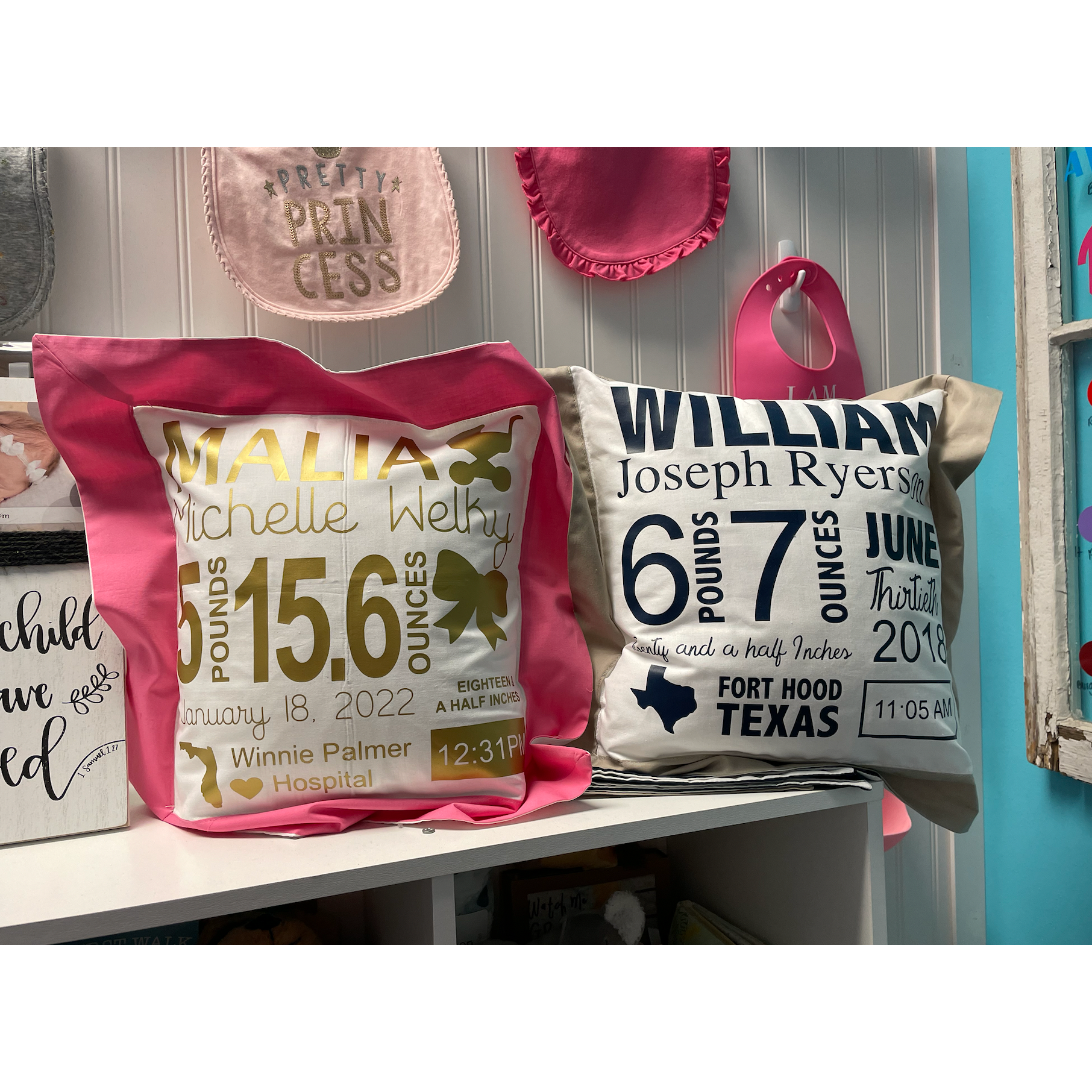 Personalized Baby Pillow