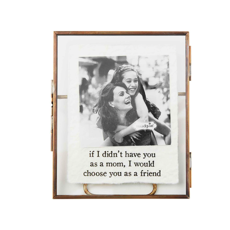 Glass Brass Frame