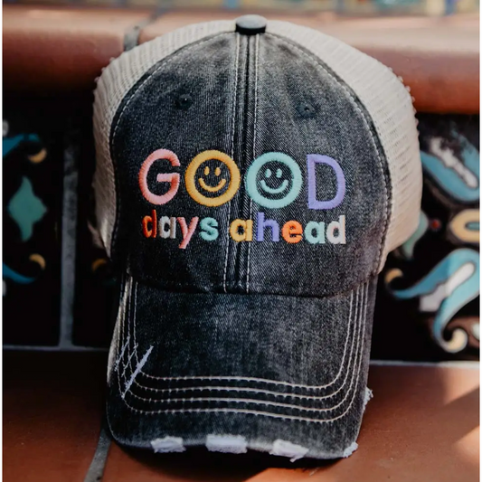 GOOD Days Ahead Trucker Hat by Katydid
